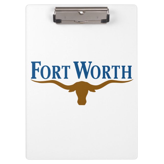 Pranchetas City Flag of Fort Worth (Texas) (Frente)