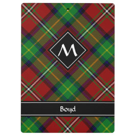 Pranchetas Clan Boyd Tartan