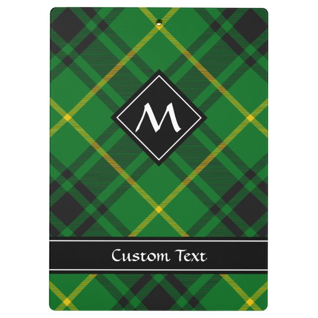 Pranchetas Clan MacArthur Tartan (Verso)