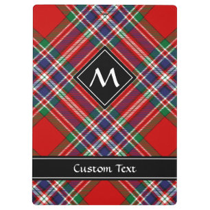 Pranchetas Clan MacFarlane Red Tartan