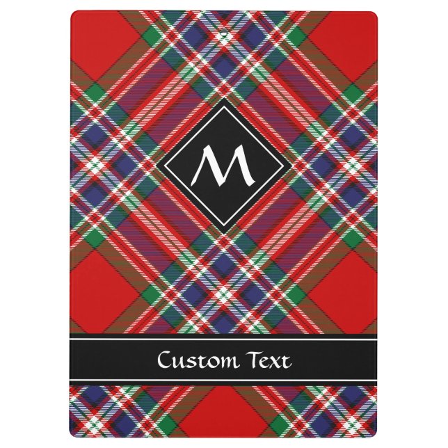 Pranchetas Clan MacFarlane Red Tartan (Verso)