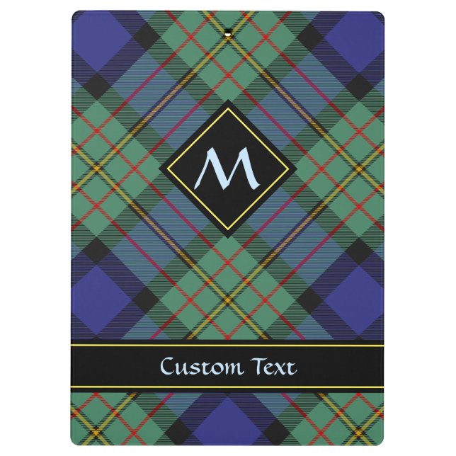 Pranchetas Clan MacLaren Tartan (Verso)
