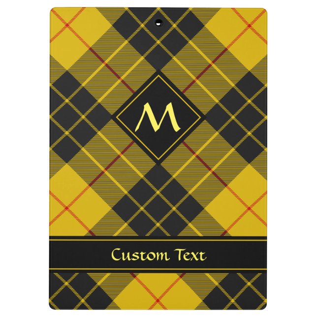 Pranchetas Clan Macleod de Lewis Tartan (Verso)