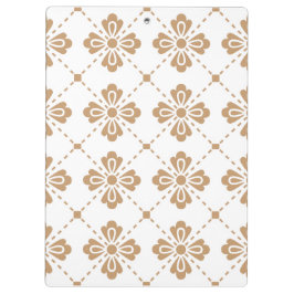 Pranchetas "Classic Lattice" Geométrico Floral Capa Dura