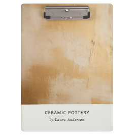 Pranchetas Clássica Artística Beige Dourada Óleo Textura