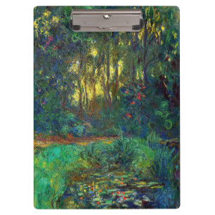 Pranchetas Claude Monet - Canto de um Pond com Lírios