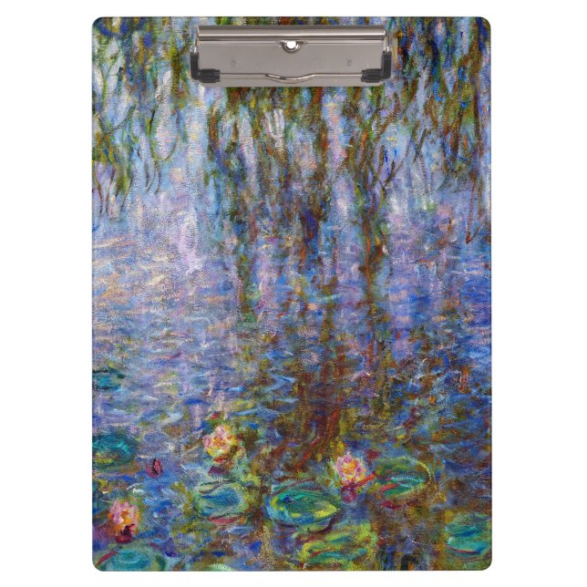 Pranchetas Claude Monet - Nenúfares (Frente)