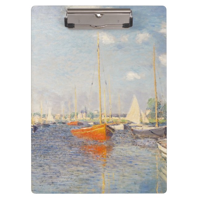 Pranchetas Claude Monet. Red Boats, Argentina (Frente)