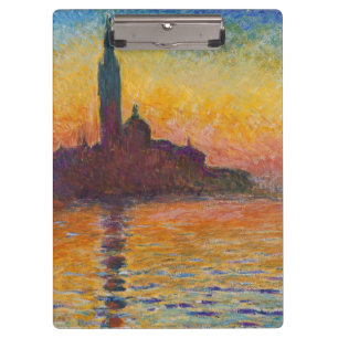 Pranchetas Claude Monet - San Giorgio Maggiore em Dusk