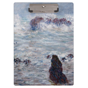 Pranchetas Claude Monet - Tempestade ao largo da costa de Bel