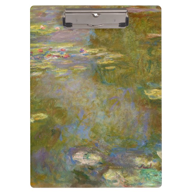 Pranchetas Claude Monet - Water Lily Pond 1917 (Frente)
