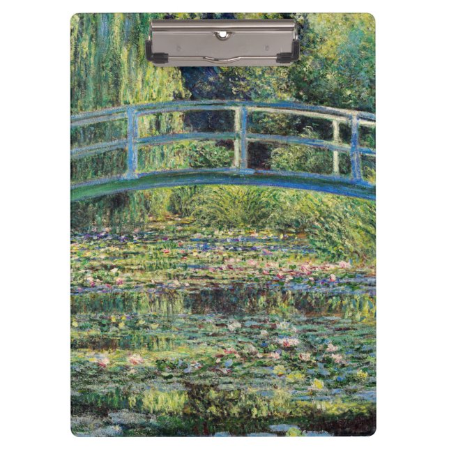 Pranchetas Claude Monet - Water Lily Pond & Japanesese Bridge (Frente)