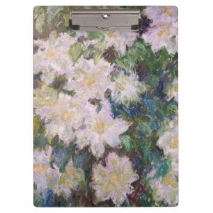 Pranchetas Claude Monet - White Clematis