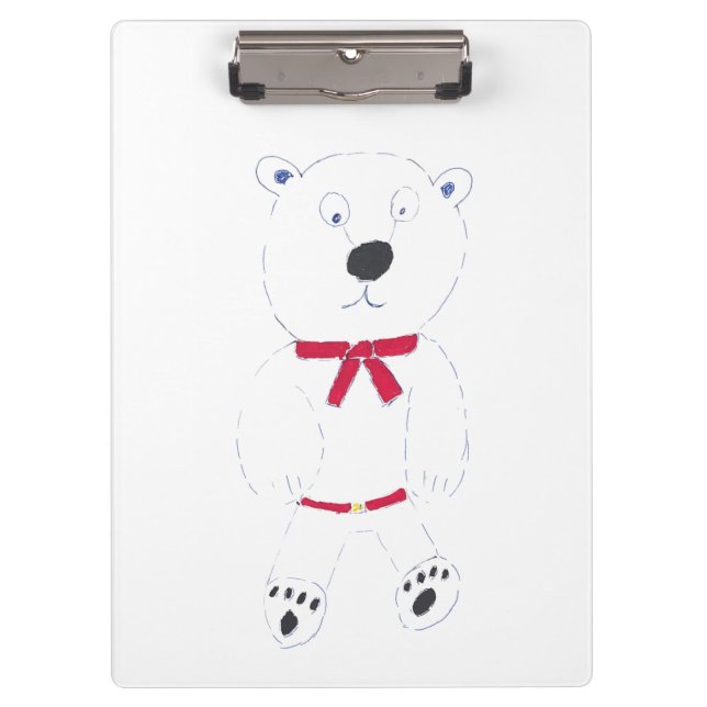 Pranchetas Clipboard Barry Bear (Frente)