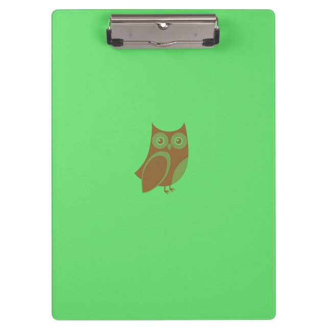 Pranchetas Clipboard Brown Owl (Frente)