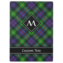 Pranchetas Clipboard Clan Farquharson Tartan