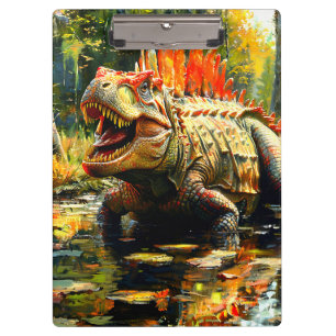 Pranchetas Clipboard Dinosaur