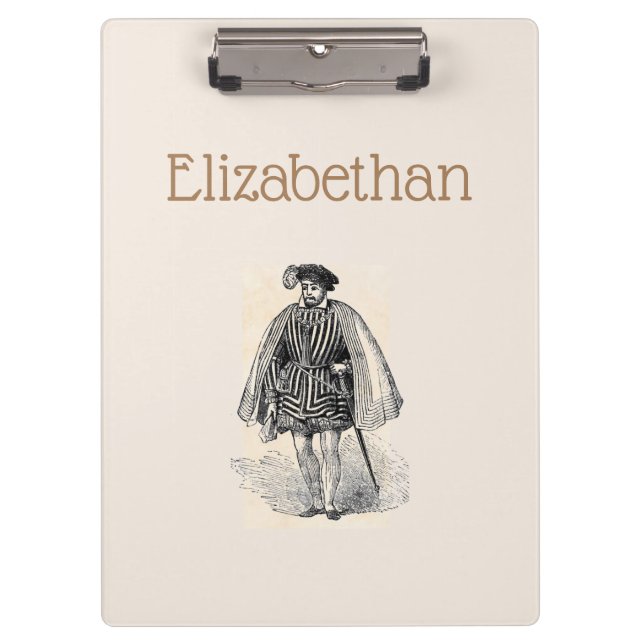 Pranchetas Clipboard Elizabethan (Frente)