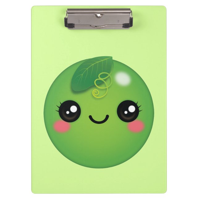 Pranchetas Clipboard Kawaii Pea (Frente)