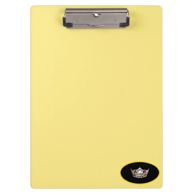 Pranchetas Clipboard Miss América Crown (Frente)