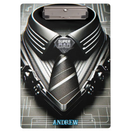 Pranchetas Clipboard necktie 4D da Elegância para ele e Pai