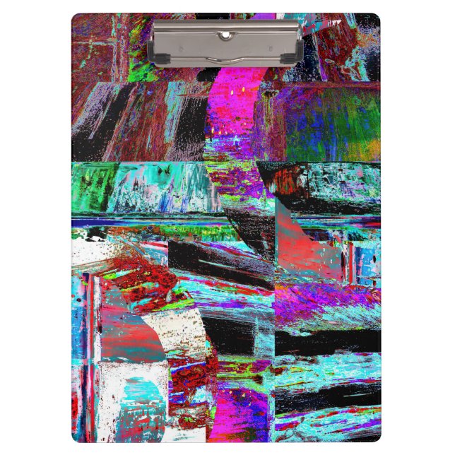 Pranchetas Clipboard – Neon Pulse (Frente)