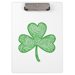 Pranchetas Clipboard Shamrock