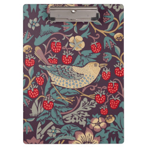 Pranchetas Clipboard William Morris Strawberry Thief