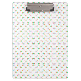 Pranchetas clipboard with a repeating pattern 