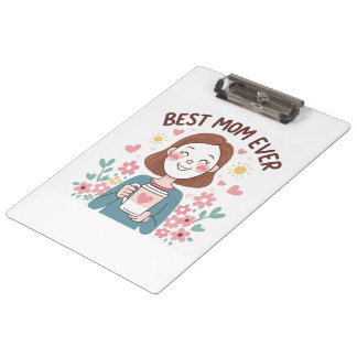 Pranchetas Clipboards de Design para o Dia das Mães