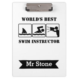 Pranchetas Clipboards de professor personalizadas do treinado