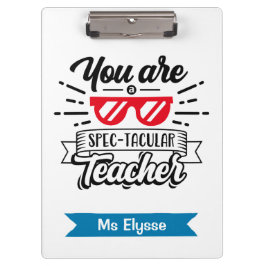 Pranchetas Clipboards de Pun Engraçadas pelo Professor Espeta