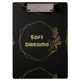 Pranchetas Clipboards Soft Dreams personalizados belos artigo