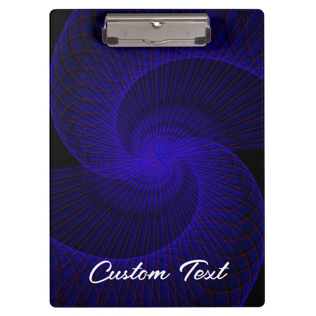 Pranchetas Clipe Geométrico do Funil Duplo Superior para Baix (Frente)