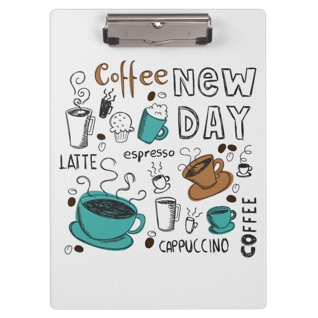 Pranchetas Cobrança De Café Com Sobrecarga De Café Para Novo  (Frente)
