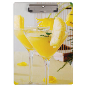 Pranchetas Cocktail Fresca de abacaxi e gengibre