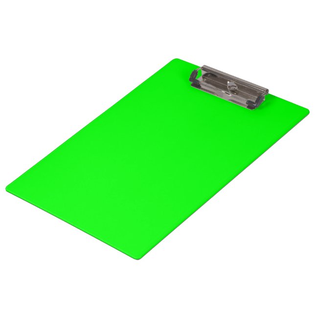 Pranchetas Código hexadecimal verde neon 00FF00 (Inclinado)