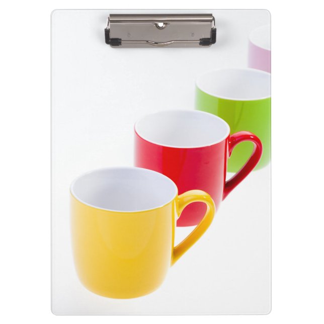 Pranchetas Coffee Mugs Coloridos (Frente)