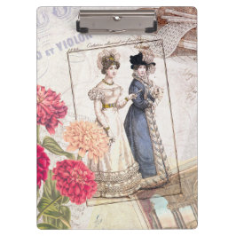 Pranchetas Colagem de Moda Vitoriana