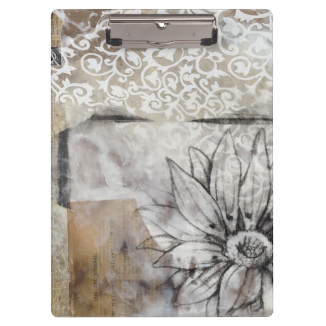 Pranchetas Collage Fleur II (Frente)