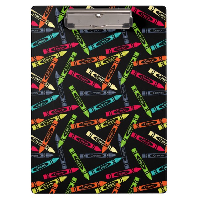 Pranchetas Coloração de Crayons de volta à escola (Frente)