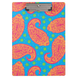 Pranchetas Colorida Paisley Pattern