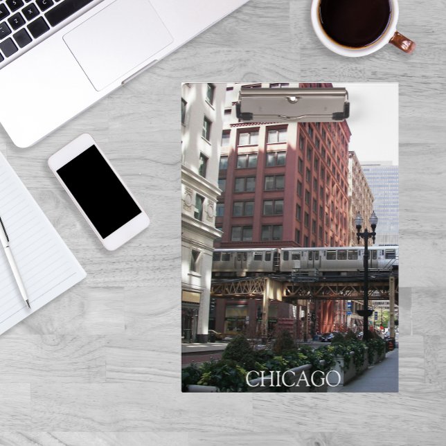 Pranchetas Comboio em loop em Chicago (In Situ)