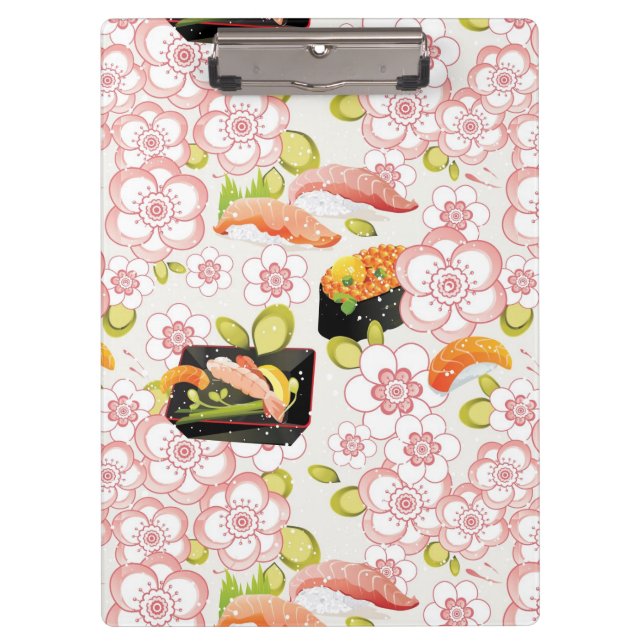 Pranchetas Comida japonesa: Teste padrão 2 do sushi (Frente)