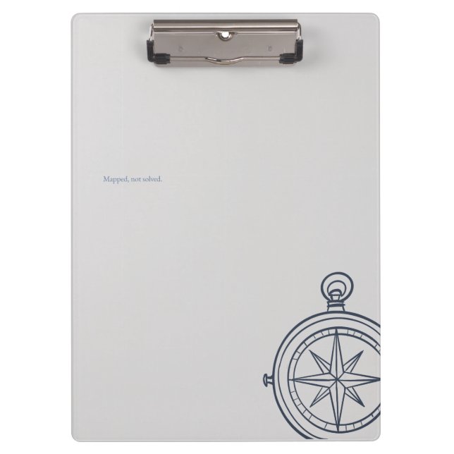 Pranchetas Compass-Midnight Cartographer- Clipboard (Frente)