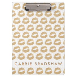 Pranchetas Compor o nome personalizado do padrão dos Lábios D