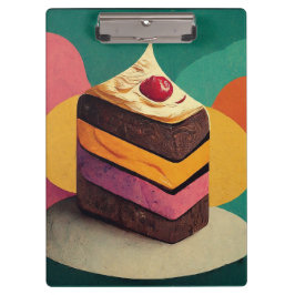 Pranchetas Concebido De Bolo Colorido