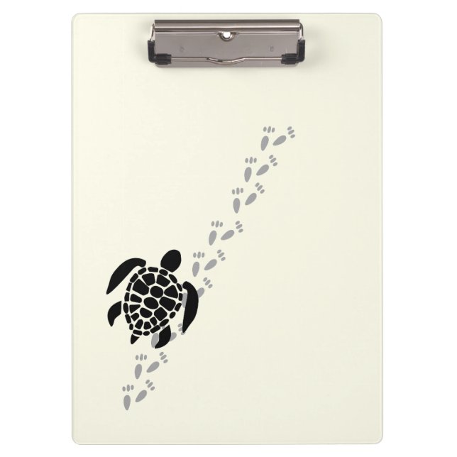 Pranchetas Confie em Deus na área de transferência de viagens (Frente)