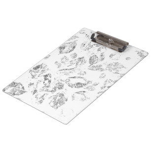 Pranchetas Conjunto de Pastas de Arquivos Botânicos Elegantes