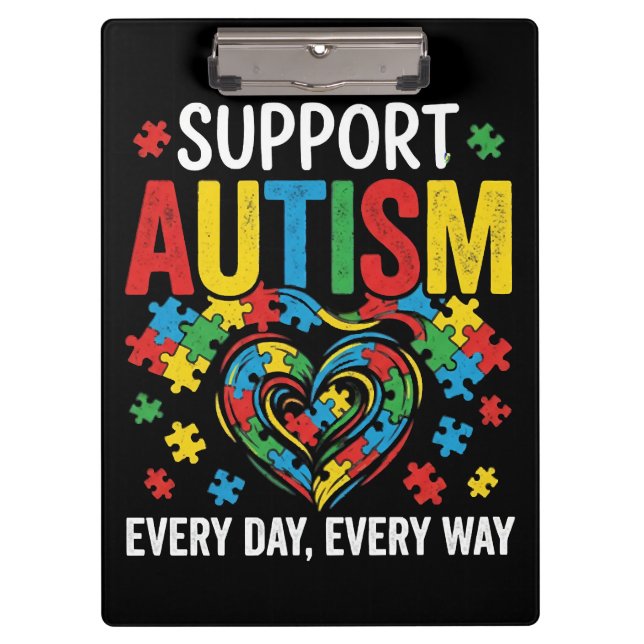 Pranchetas Conscientização do autismo (Frente)